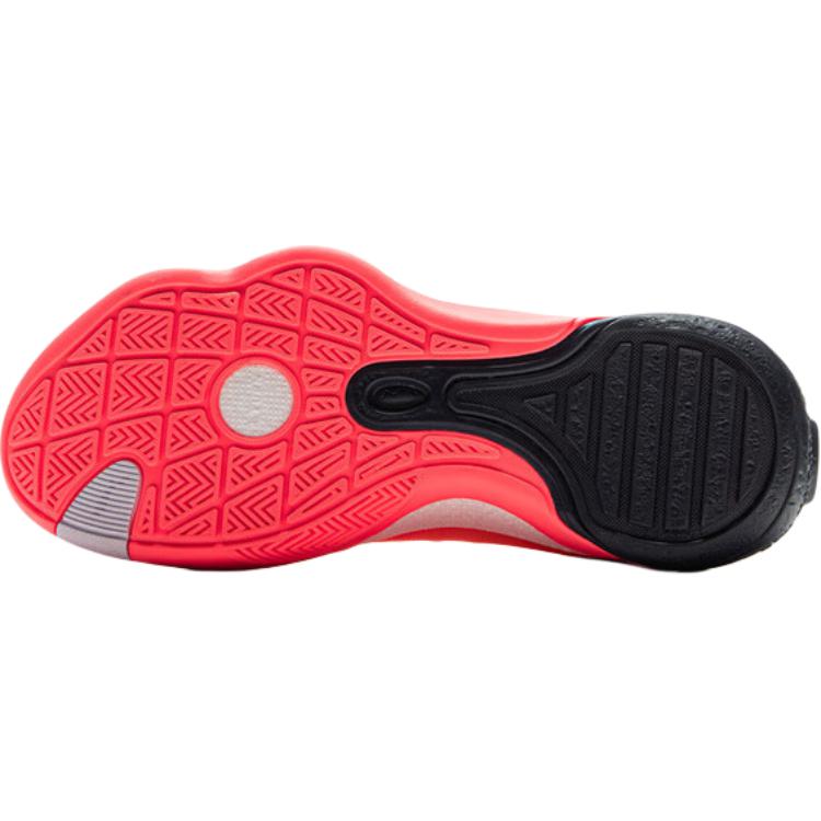 Li Ning Wade All City Comfortable Sports Non-Slip Wear-Resistant Low-Top Kids Basketball Shoes Men basketball shoes Red Orange YKBV010-9