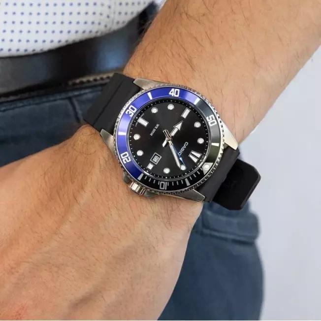 CASIO MDV 107-1A2 WR200 MEN'S WATCH (zd172a) + BOX