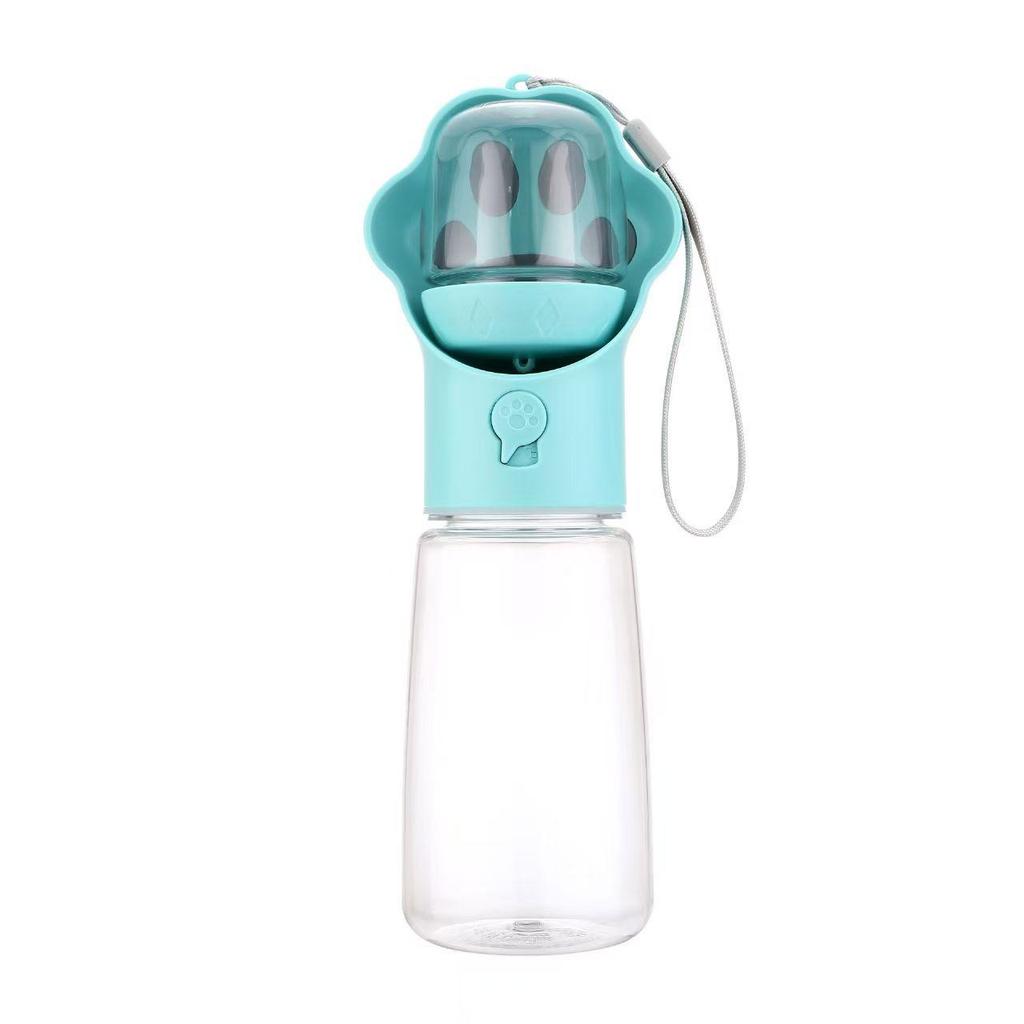 Portable Pet Water & Food Bottle - 2-in-1 Kettle for Dogs, Cats, and Small Pets