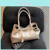 Borsa Morbida in PU per Donna con Chiusura Magnetica e Tasca Interna con Zip Perfetta per l'Uso Quotidiano