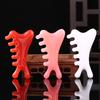Body Meridian Massage Comb Resin Five Wide Tooth Comb Acupuncture Therapy Blood Circulation Anti-Static Smooth Hair Comb