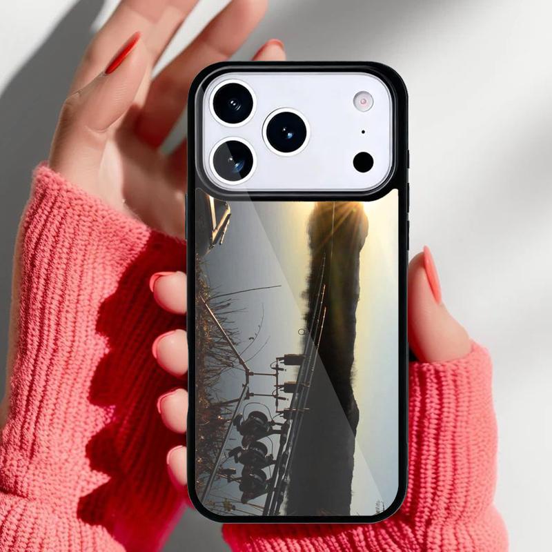 CARP FISHING RODS soft Phone Case for iPhone 17 16 15 14 13 Pro Max Back Cover for 12 11 Pro Coque