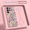 INS Sunflower Print Case For Samsung S26 Ultra S25 FE S24 S24 Plus A57 A37 A17 A56 A36 A16 A55 A35 A15 A54 5G Hybrid Magnetic Matte Cover