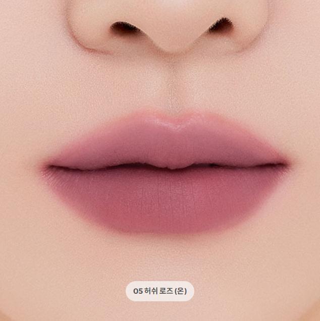 MUZIGAE MANSION Tie-Up Cover Tint 6 Colors – Long-lasting Velvet Lip Tint with Soft Blurring Finish