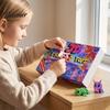 Fødselsdagsgaver til småbørn 3D-printet Dyre Julekalender, 24-Dages Dinosaur Hav Land Nedtællingsboks Ferie Figur Sæt, Julepynt,