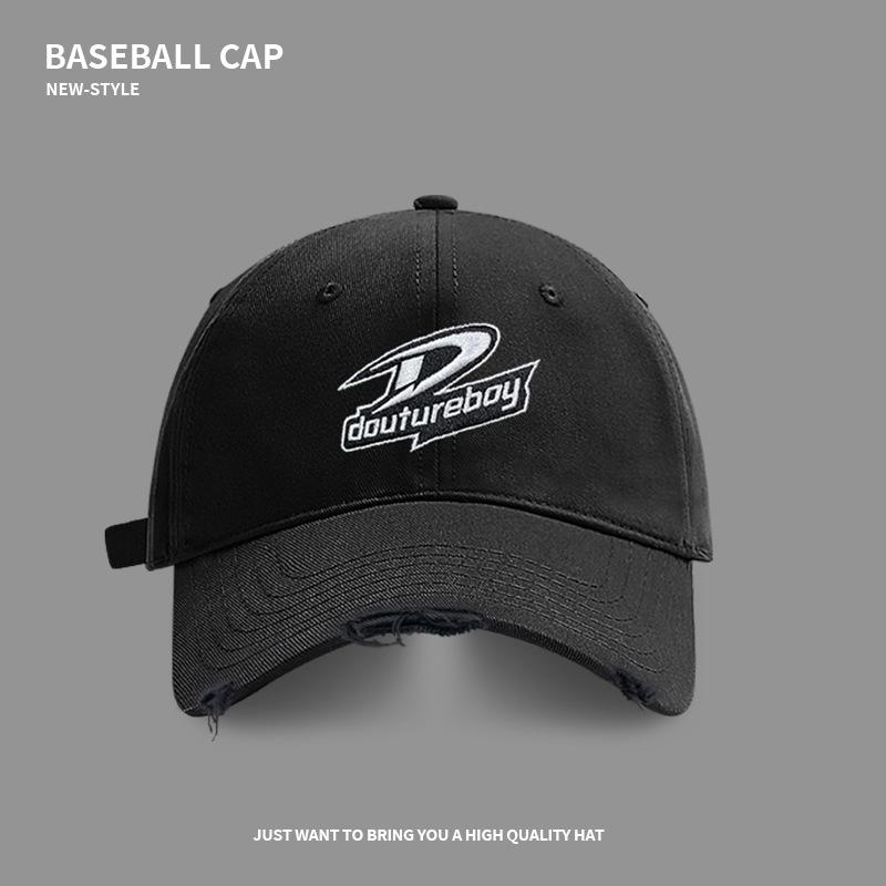 

High quality alphabet baseball cap women s spring summer tide brand wide brim versatile big head showing face small cap Adjustable