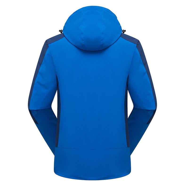 Wasserdichte Outdoor-Windjacke: Unisex Drei-in-Eins Dickes Warmes Jacken-Set