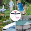 PVC Pool Valves 40mm Thread 32mm Barbed Hose Adapter for Water Control In Irrigation Systems
