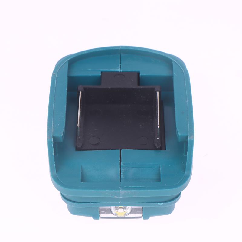 1 Piece Portable Adapter For Makita Bl1830 Bl1430 Bl1850 14.4V/18V Li-Ion Battery Usb+Type-C Converter With Led Light