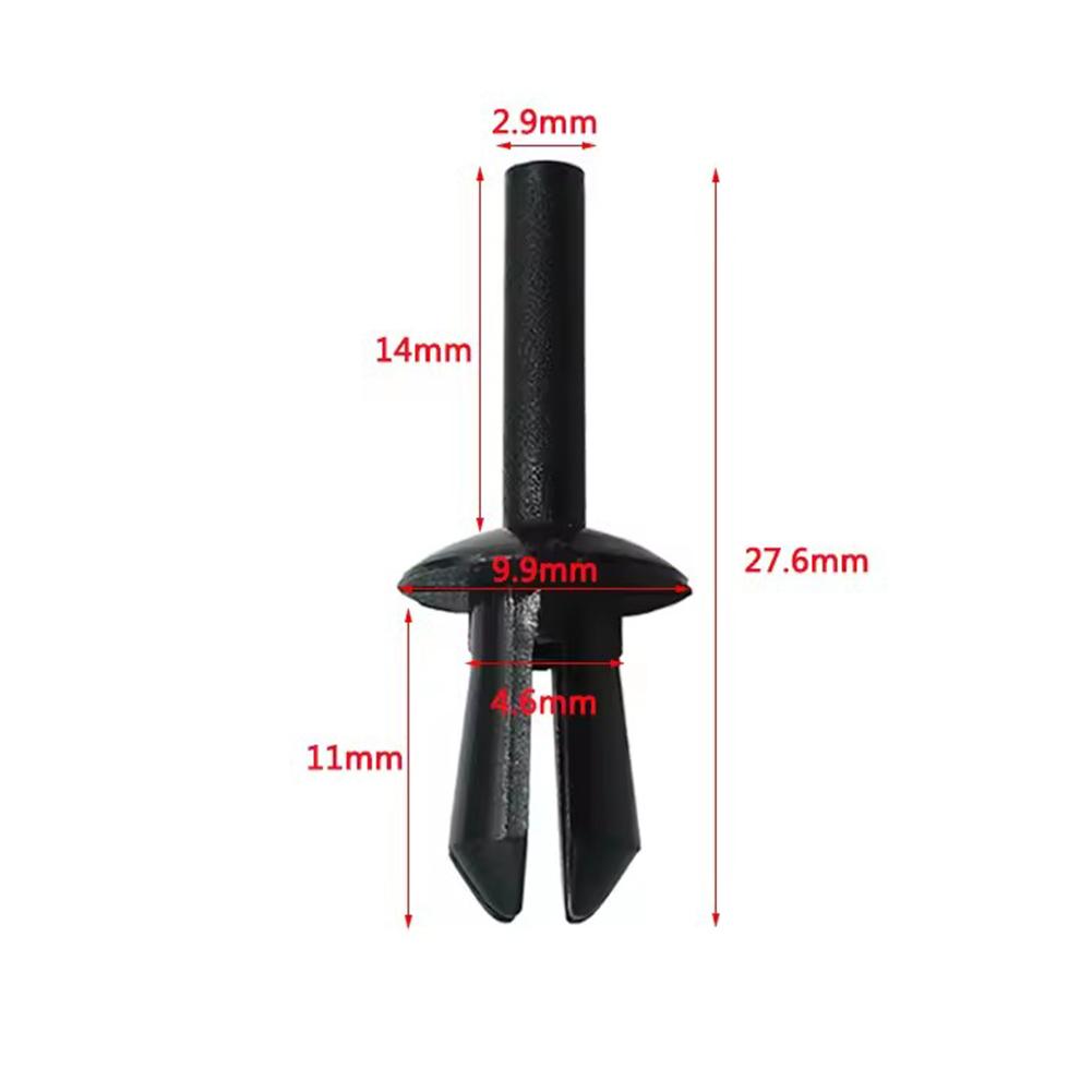 Car Bumper Fender Liner Rivet Clip 51161881149 For BMW E90 E46 E36 E30 F30 F32 Expanding Retainer Fasteners