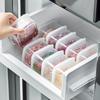 Refrigerator Frozen Meat Storage Box Fresh-keeping Box Food Grade Fruit Meat Freezing Sealing Box Kitchen Storage Case