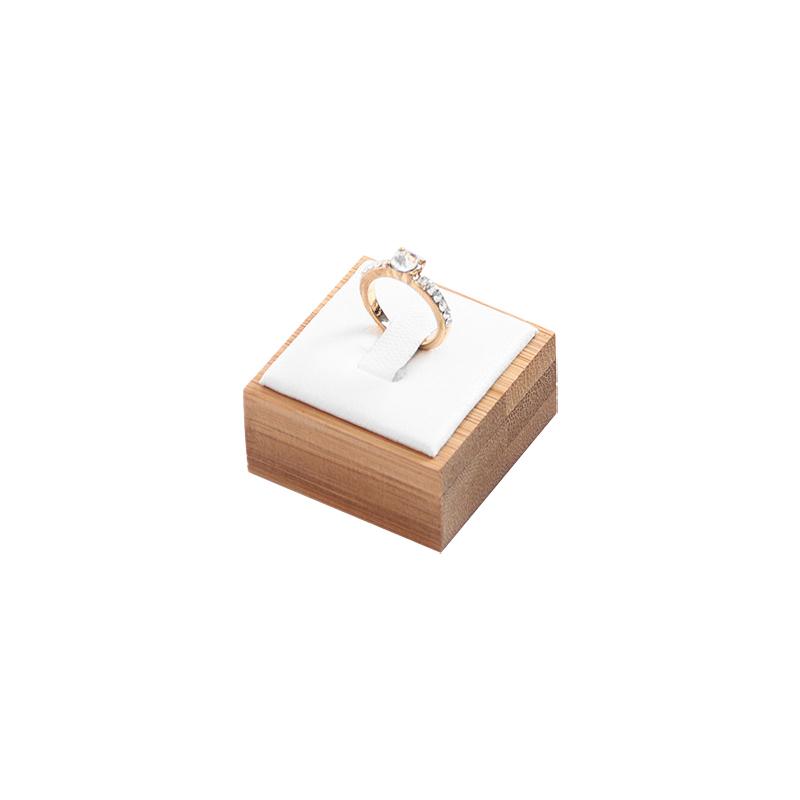 

Деревянная подставка для колец, органайзер для колец, держатель для ювелирных изделий, реквизит для показа ювелирных изделий, упаковка для ювелирных изделий, кожаный и бархатный чехол белый