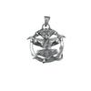 Retro Ethnic Style Nordic Mythology Odin Amulet Necklace Pendant