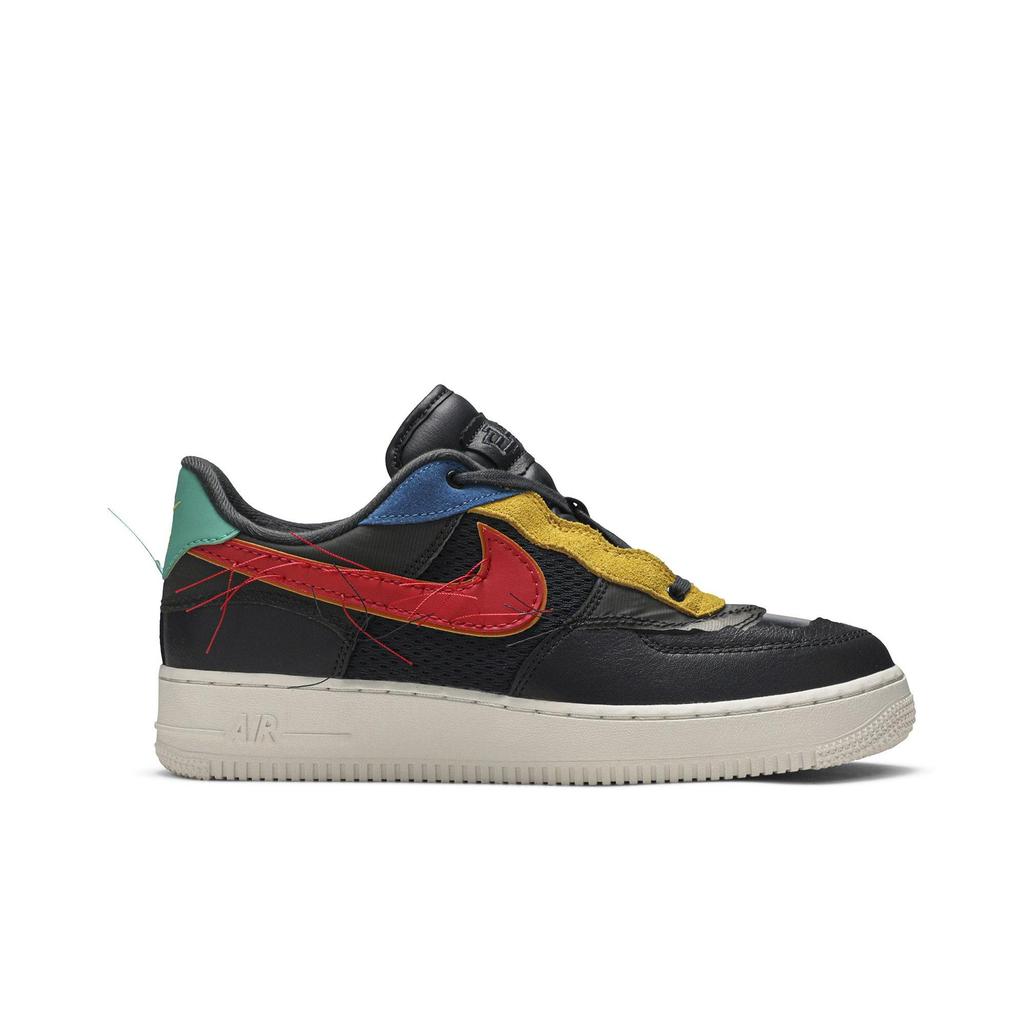 Nike Air Force 1 Low 'Black History Month' (Unisex) Dark Smoke Grey / Track Red / Grey Skateboard Shoes CT5534 001
