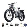 BURCHDA Bicicletta Elettrica RX80 1500W 48V 20Ah Full Suspension Gomme Grasse Fuoristrada Mountain Ebike 100KM