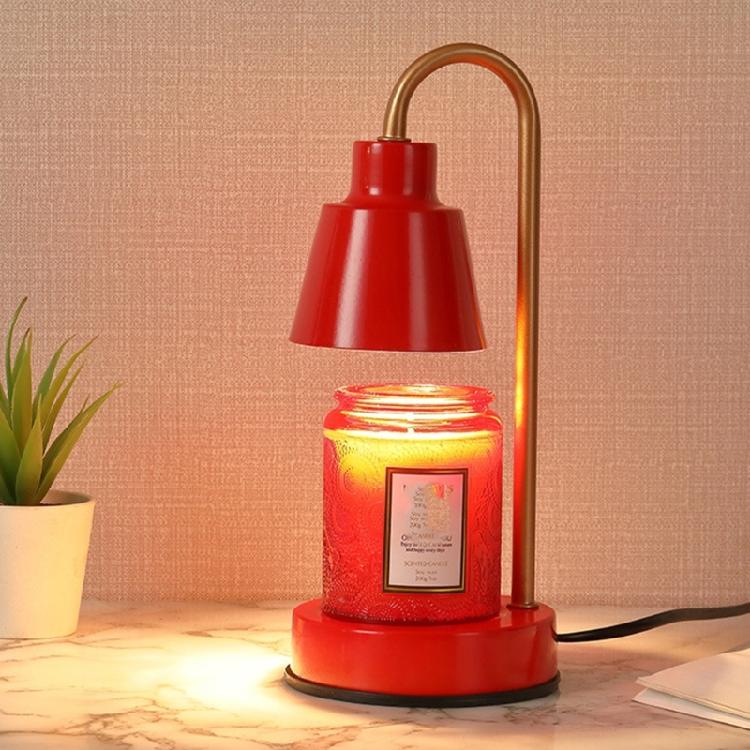 Modern Candle Warmers Lamp for Jar Candle with High Temperature Lacquered Iron Lampshade