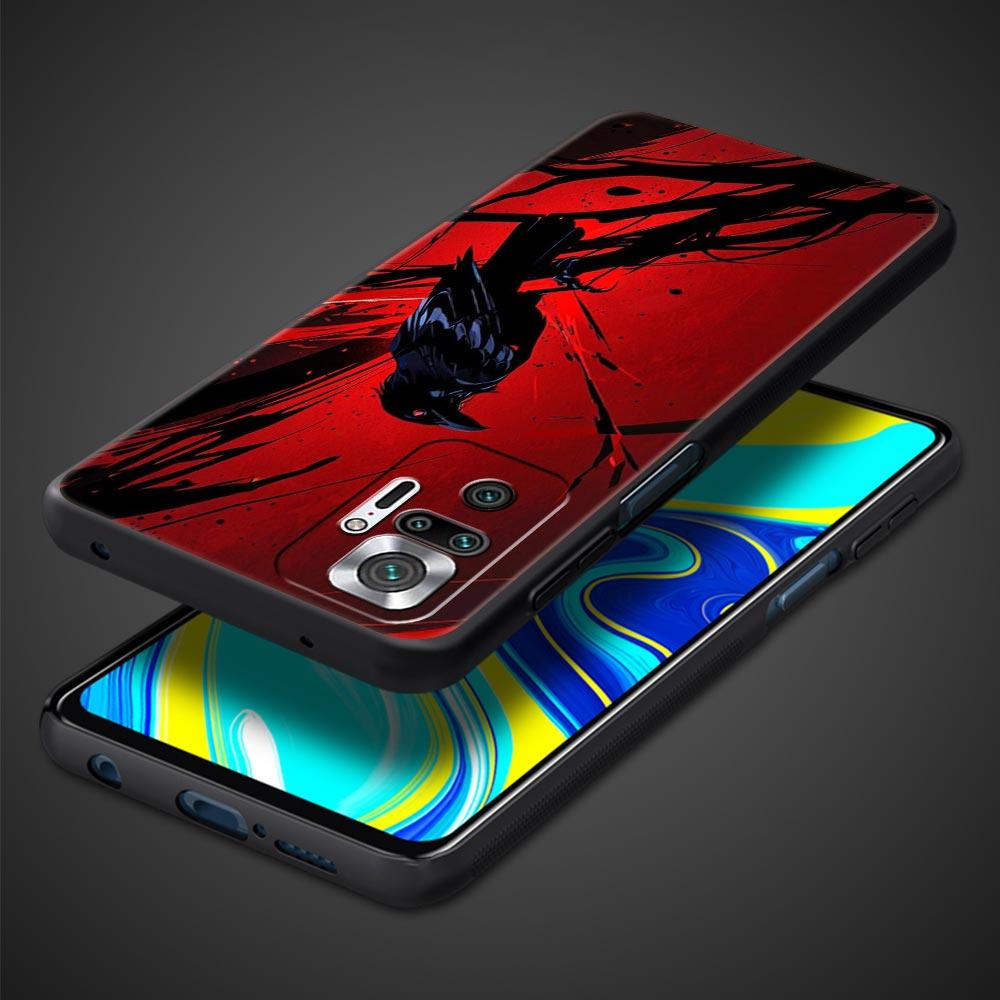 Black Raven Phone Case Cover for Redmi 14C 10C Note 15 14 13 12 10 11 K40 Pro Plus 5G Shockproof Soft TPU Shell Fundas Capa Bag