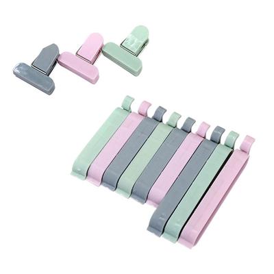 12Pcs/set Bag Clips Snack Fresh Food Storage Bag Sealer Kitchen Vacuum Sealer Clamp