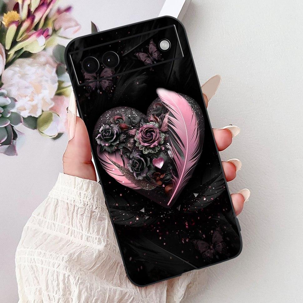 Luxury Painted Cover For Google Pixel 6A Case Soft Silicone Phone Case For Google Pixel 6A Google6A 2022 Back Cover 6.1"