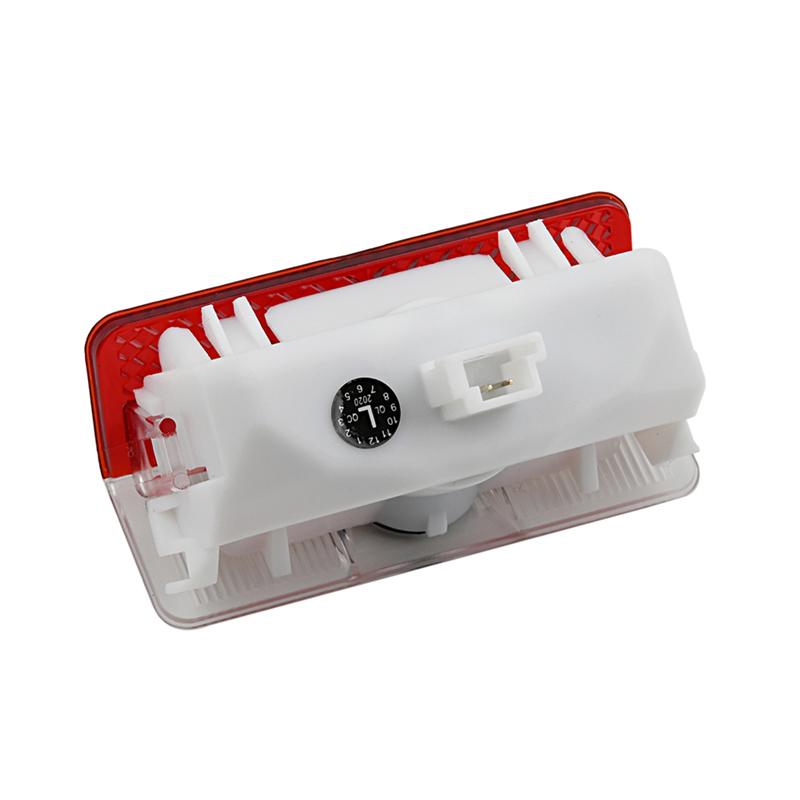 2PCS LED Car Door Light Laser Projector Decorative Lamp For Benz GLK X204 2008-2015 AMG A B Class W168 W169 W245 Auto Accessorie