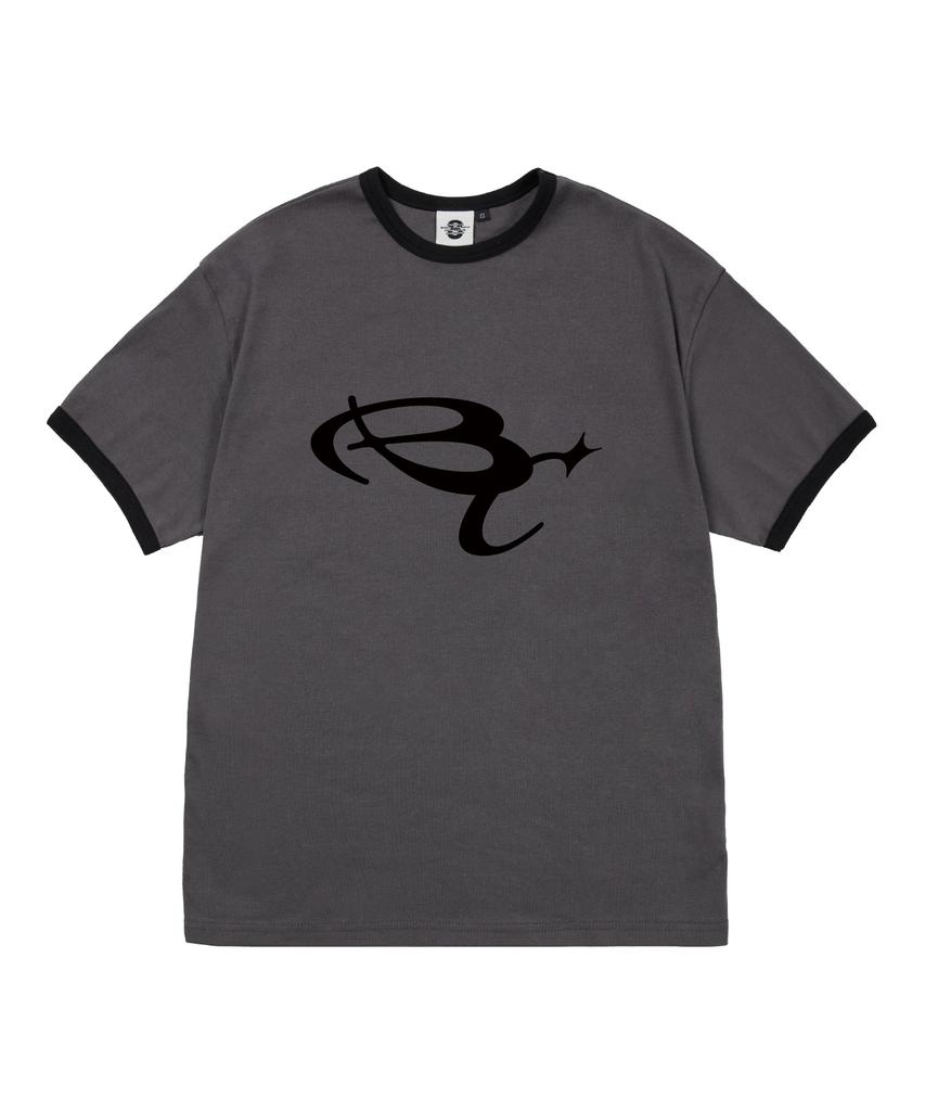 BORN CHAMPS [5 Colors] Bc_Star Women'S Fleece Ringer Short Sleeve T-Shirt B25St50