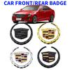 ABS 1PCS For Logo SRX ATS XTS Car Front Grille Emblem Cover Rear Trunk Badge Stickers Decals Auto Exterior Accessories