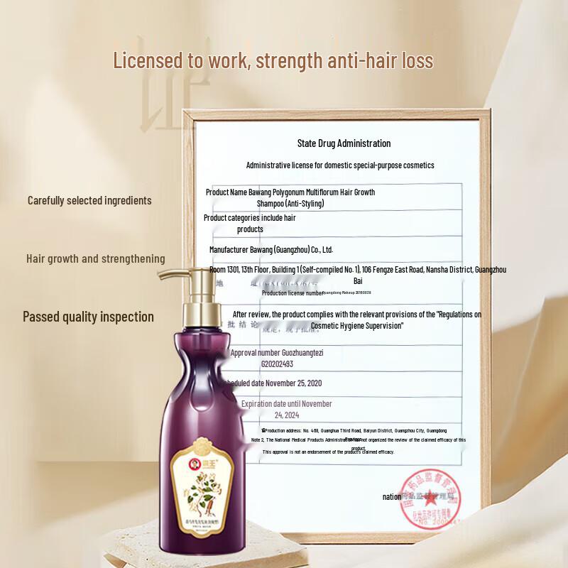 BaWang He Shou Wu Anti-Hair Loss & Growth Shampoo Set