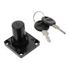 1Set Heavy Duty Zinc Alloy Drawer Lock Set with Keys Screws for Residential Commercial Mailboxes Cabinets Drawers Letter Boxes