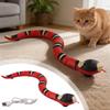 Jouet Serpent pour Animal de Compagnie Jouet Interactif d'Évitement d'Obstacles Pour Chats Cadeau Gag Cadeau Original