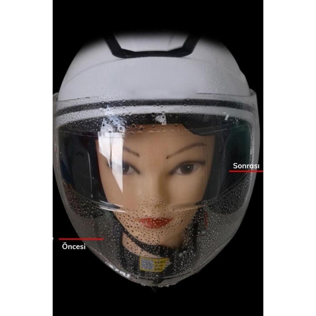 Motorcycle Helmet Visor Waterproof Durable Scratch Protection Lens Film Anti-fog