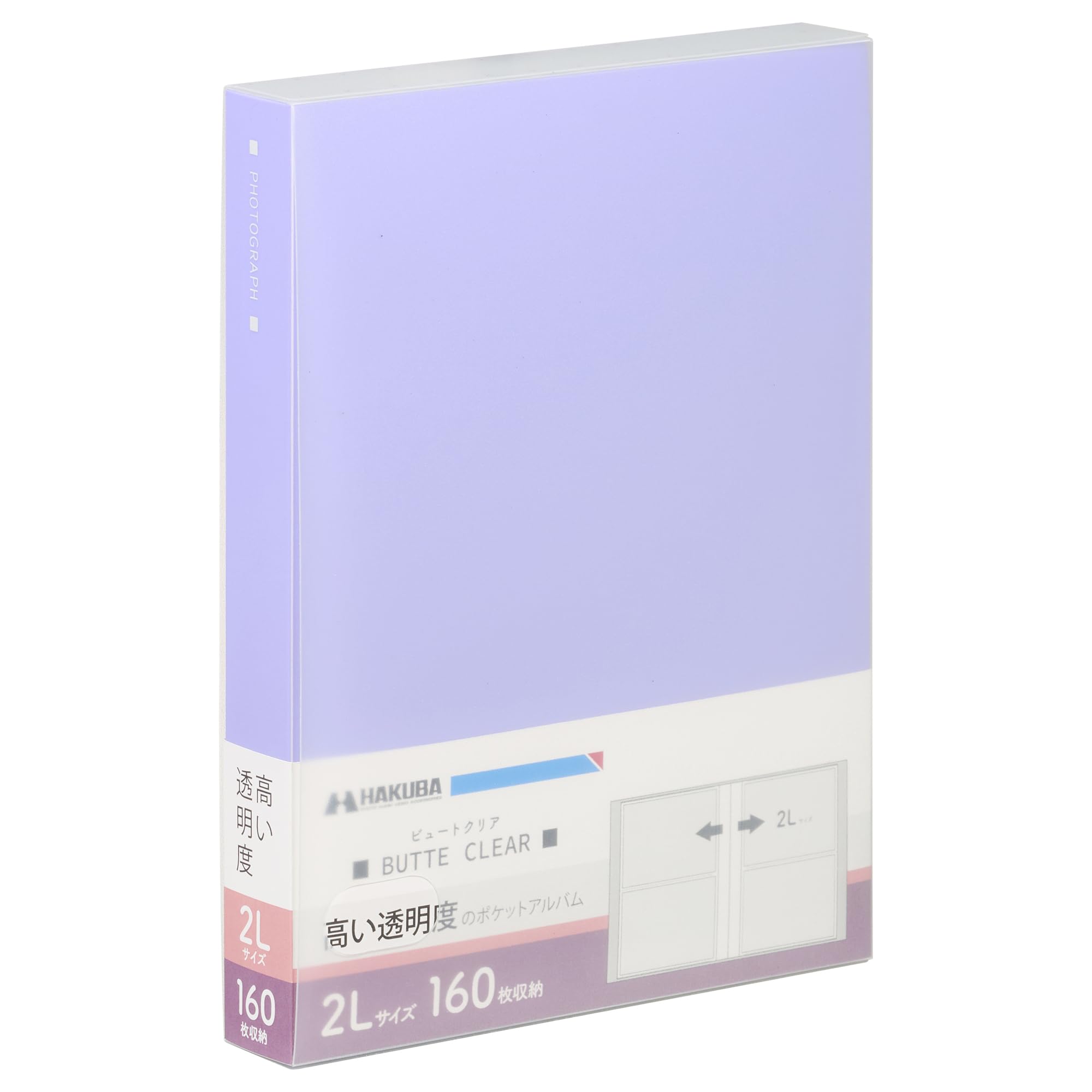 

HAKUBA Beaut Clear 160 Фотосумка-кейс Фото 4977187536386 Альбом карманного типа, [Размер 2L, Листы, Фиолетовый] Хранение, Карманный тип, В комплекте, Альбом, фиолетовый
