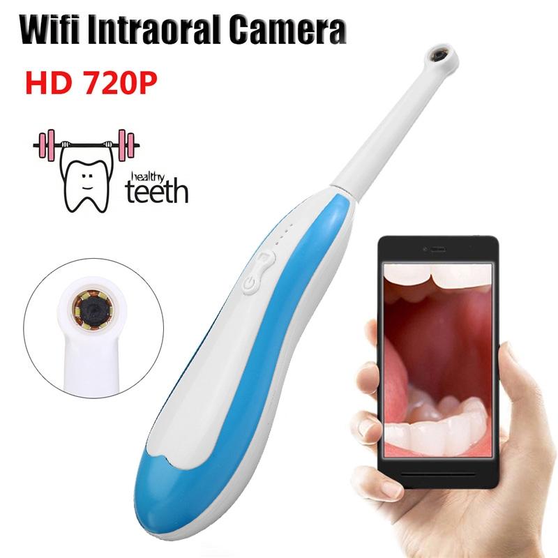 New HD WiFi Wireless Dental Camera Intraoral Endoscope LED Light Monitoring Inspection for Dentist Oral Video Dental Tools