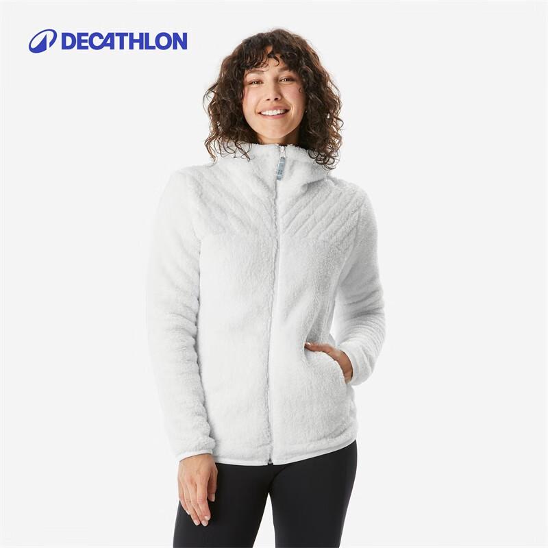 

Decathlon Women s Hooded Outdoor Fleece Jacket XL