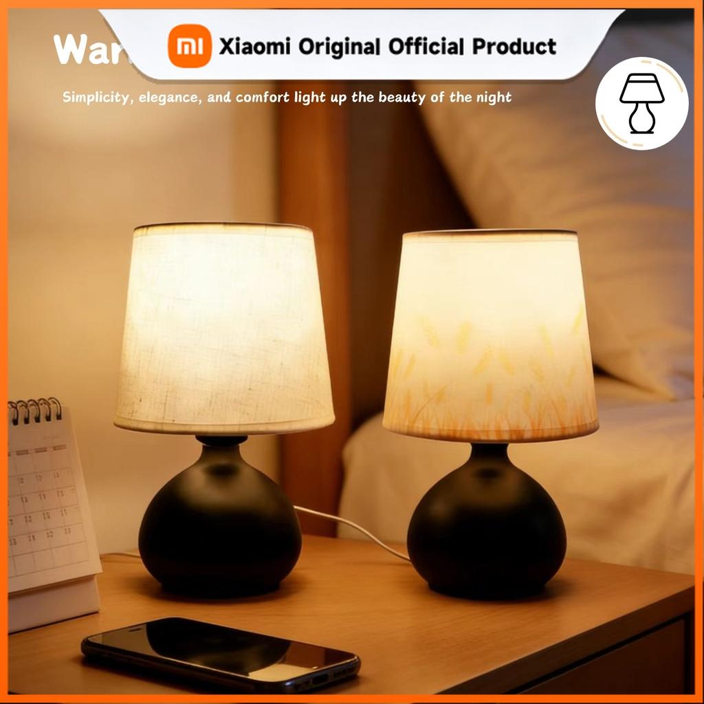 Xiaomi Bedlight Lamp, Bedside Table Warm Light Soft Infinite Dimming Small Bedroom Light, Living Room, Children's Room, Tea Table Decor