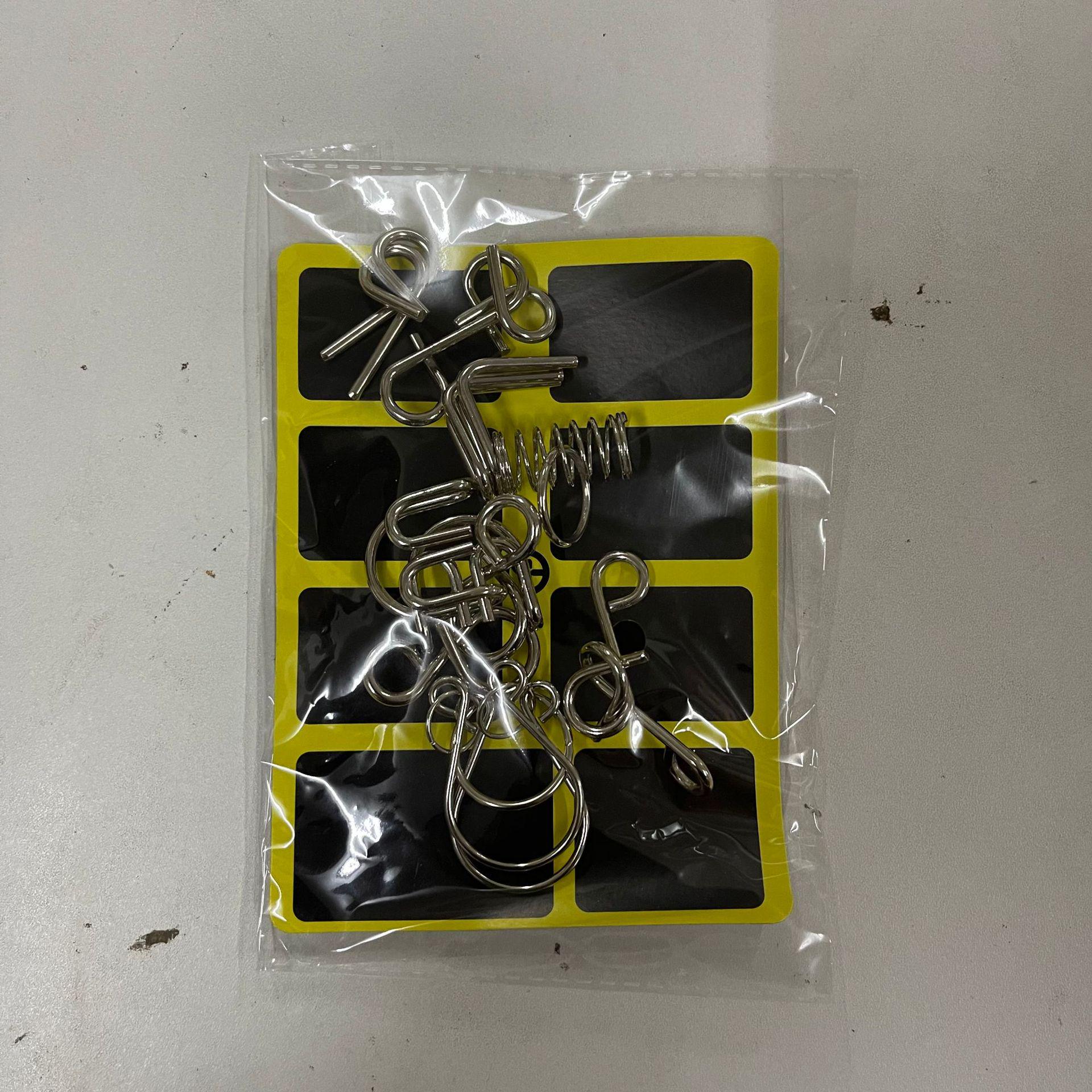 

Металлические головоломки серии Nine-Ring: Раскройте и улучшите интеллект детей