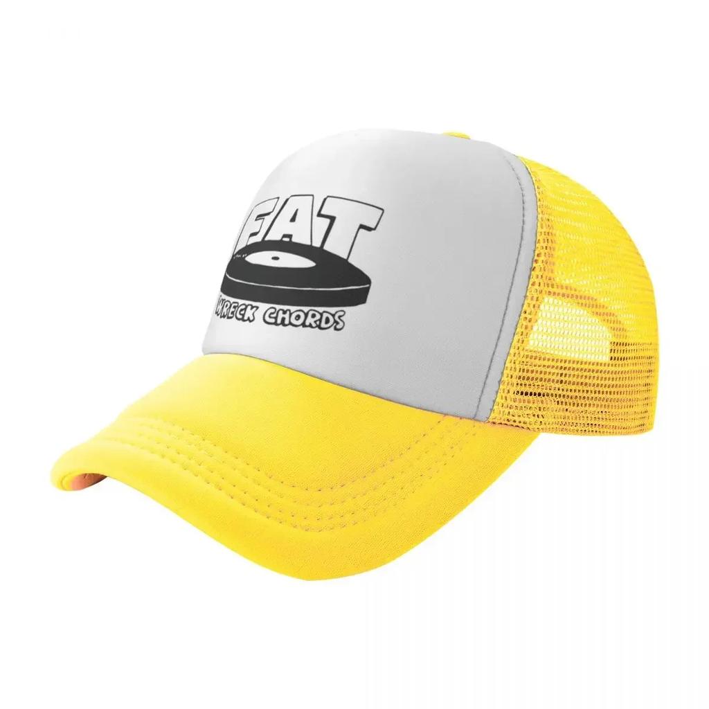 Punk Fat Lagwagon Wreck Chords Summer Mesh Baseball Caps Women Unisex Spring FeUnisex Beach Golf Hat Snapback Cap