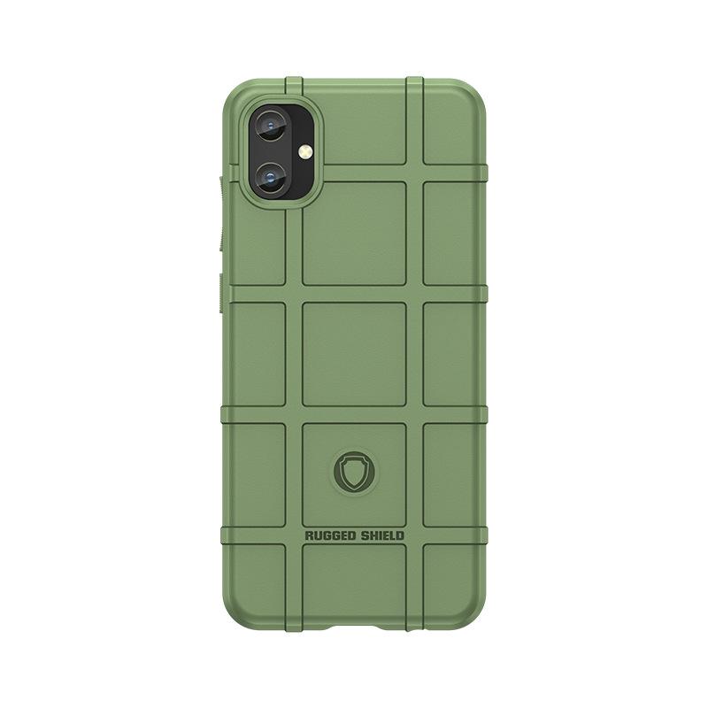 Applicable To Samsung A11 Mobile Phone Case A11S Protective Case A11 Thickened All-inclusive Silicone Shield Anti-drop Matte Thickened