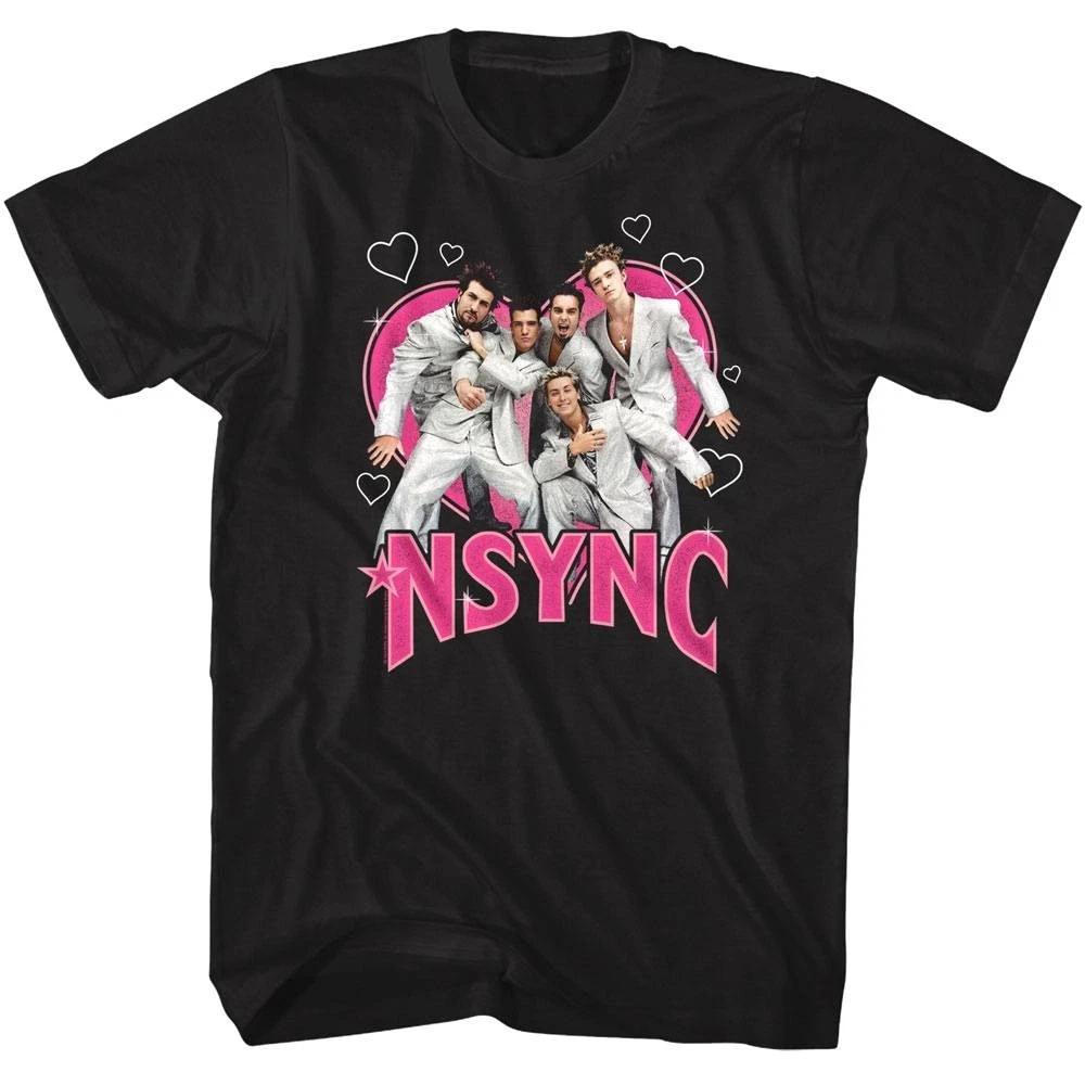 NSYNC Heart Throbs Men s T Shirt XXL