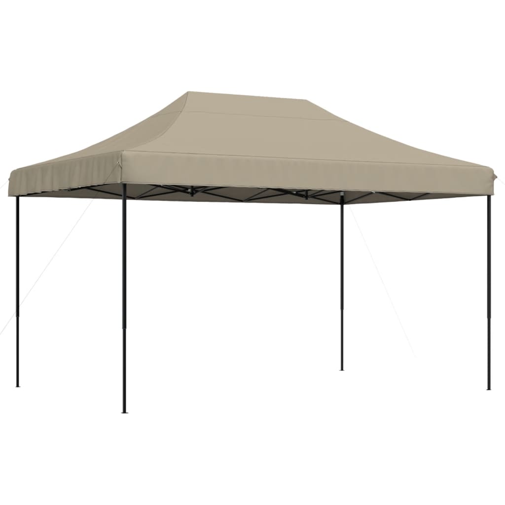 Vidaxl Składany Namiot Imprezowy Typu Pop-Up, Taupe, 440X292X315 Cm