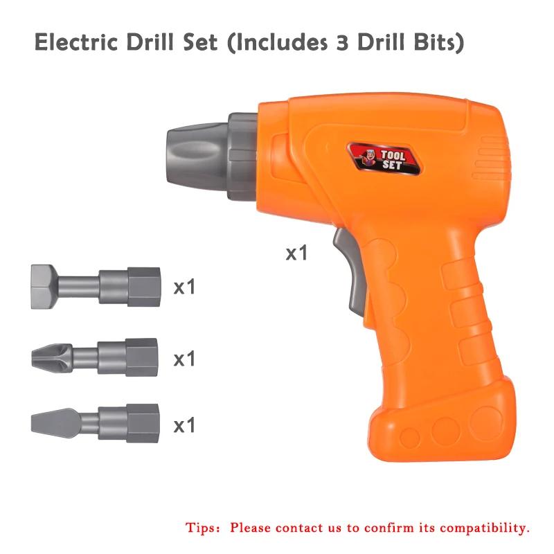 

Креативные игрушки-головоломки для детей, для мальчиков, дрель, винт, аксессуары для разборки, игра, электрическая дрель, инструмент для ремонта, игрушки, подарок