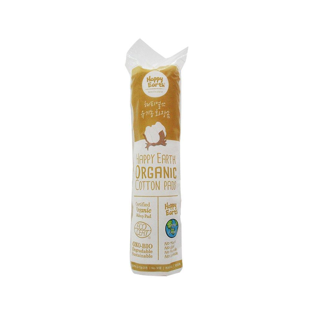 

[Happy Earth] Organic Cotton Pads (100 sheets)