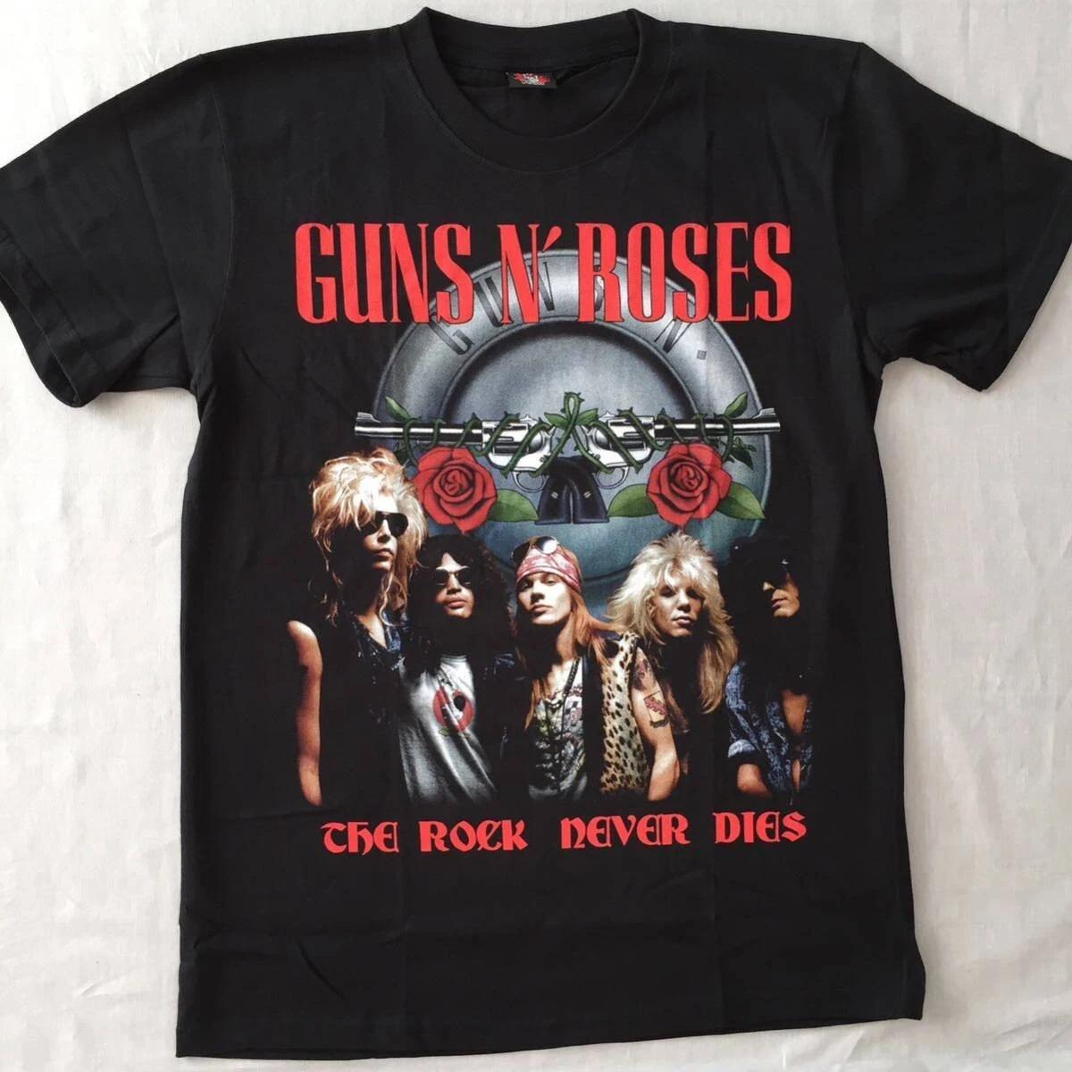 

Guns N Roses Band T-Shirt Brand New Size L Axl Rose Slash Hard Rock Japan M