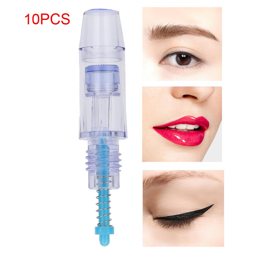 10Pcs Set Disposable Eyebrow Tattoo Cartridge Needles Microblading Needle Type C