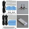 Replacement Main Brush, Side Brush, Filter And Mop Cloth Set For Laresar Clean Robot Vacuum Cleaner Mars01, Nylon Plastic