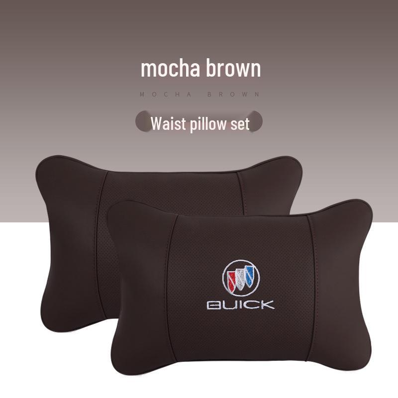 Buick Headrest and Lumbar Support Pillow for Regal GL8 Excelle LaCrosse