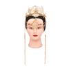 Nuova Tiara Elfica Etnica con Lunghe Frange e Cristalli Completi Accessori per Capelli da Donna Corona Placcata Oro