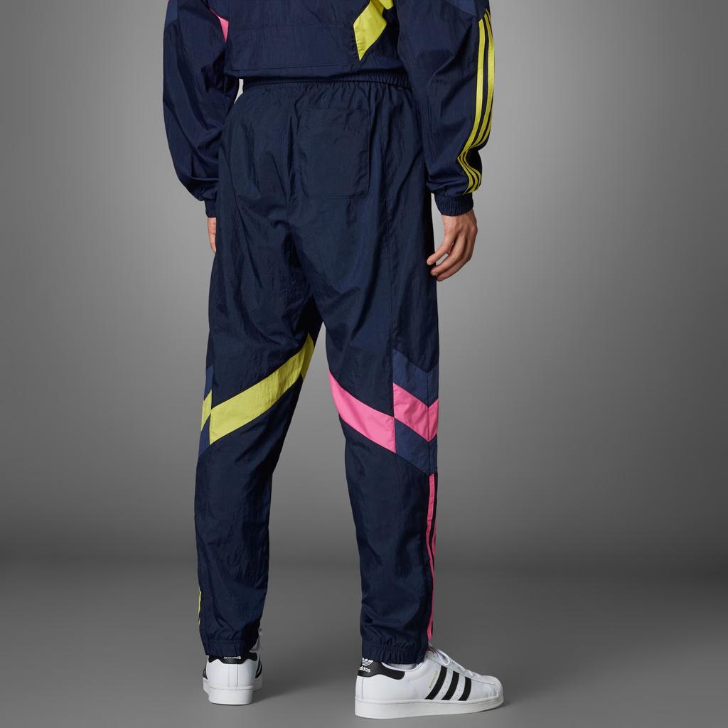 adidas Originals X Track FW24 Juventus Series Lace-Up Color-Block Casual Football Pants Men Bottoms Legendary-Ink-Blue IN5597