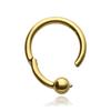 Bcr Clicker Titanium Ring Gold - Tk-075 1.2/8