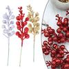 Adorable Artificial Berry Twig Decorations 30pcs Perfect for Festive Decor