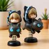 Spiel Arknights Phantom Figur Anime Figur 10cm Q Version Actionfigur Modell Sammlerstück Schreibtisch Auto Ornamente Dekoration Spielzeug